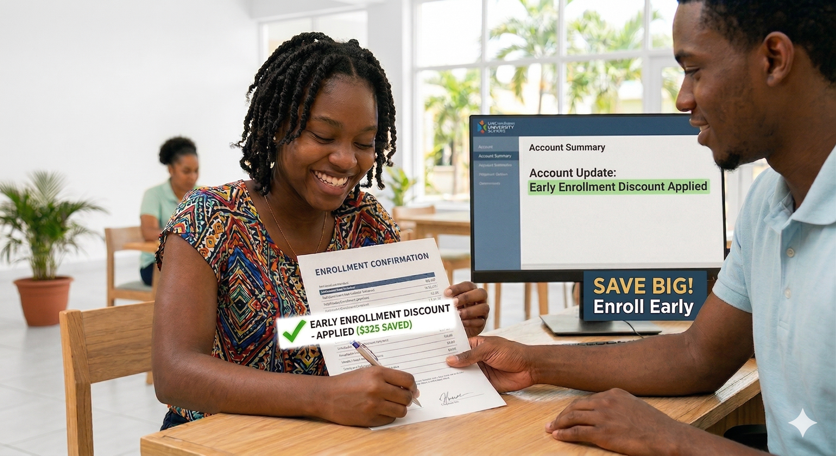 Discounts and savings